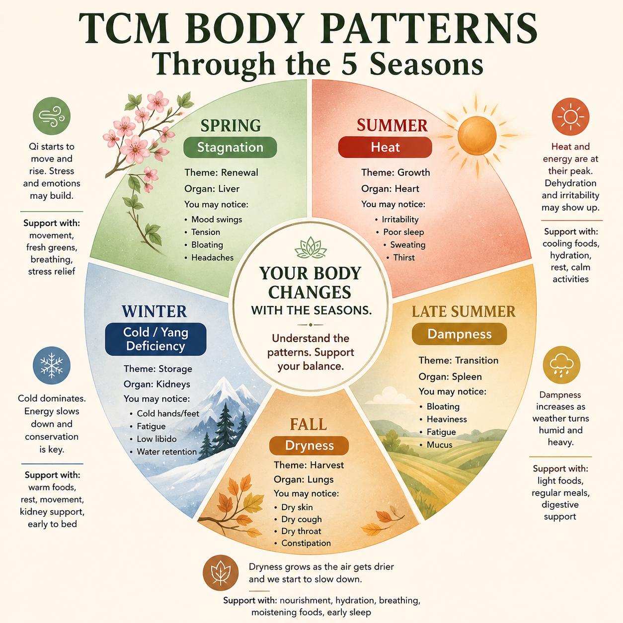 what are season body patterns