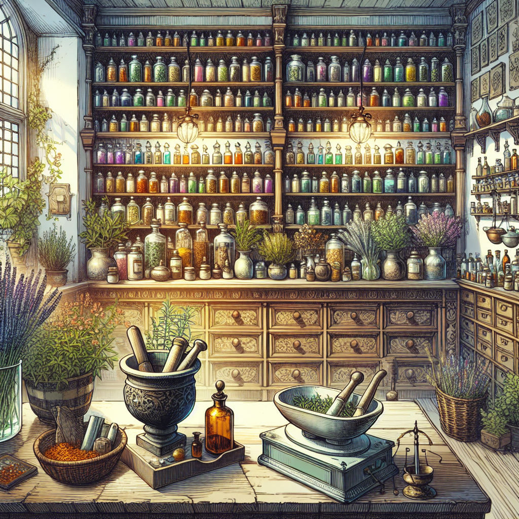 kitchen apothocary