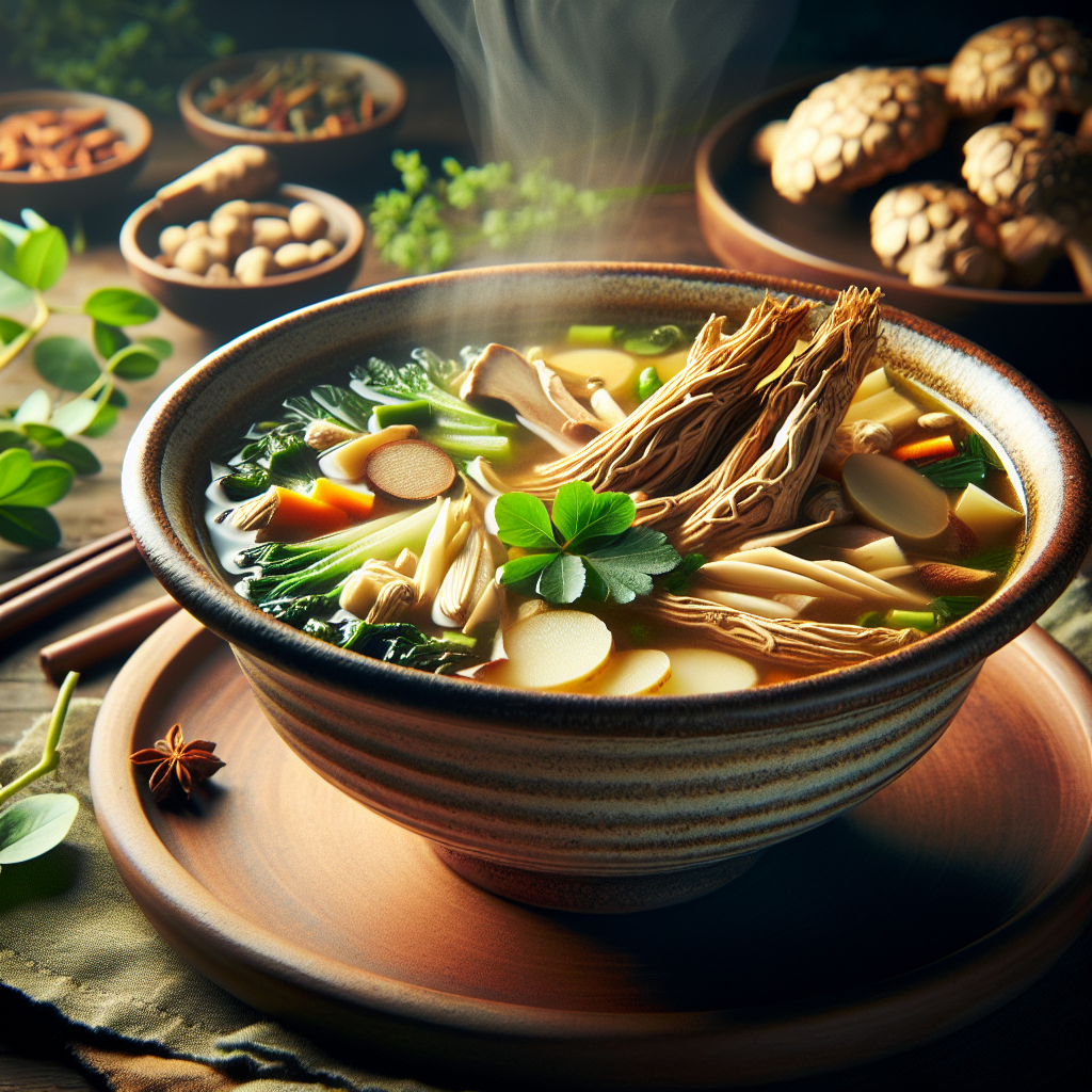 easy to make astragalus soup