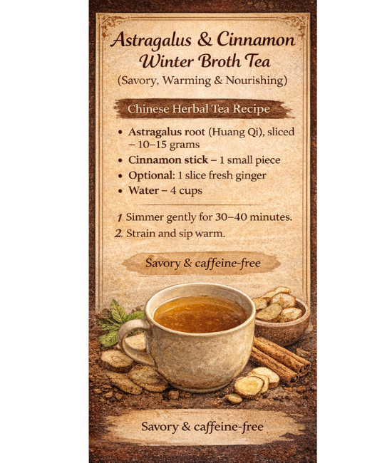 astragalus tea