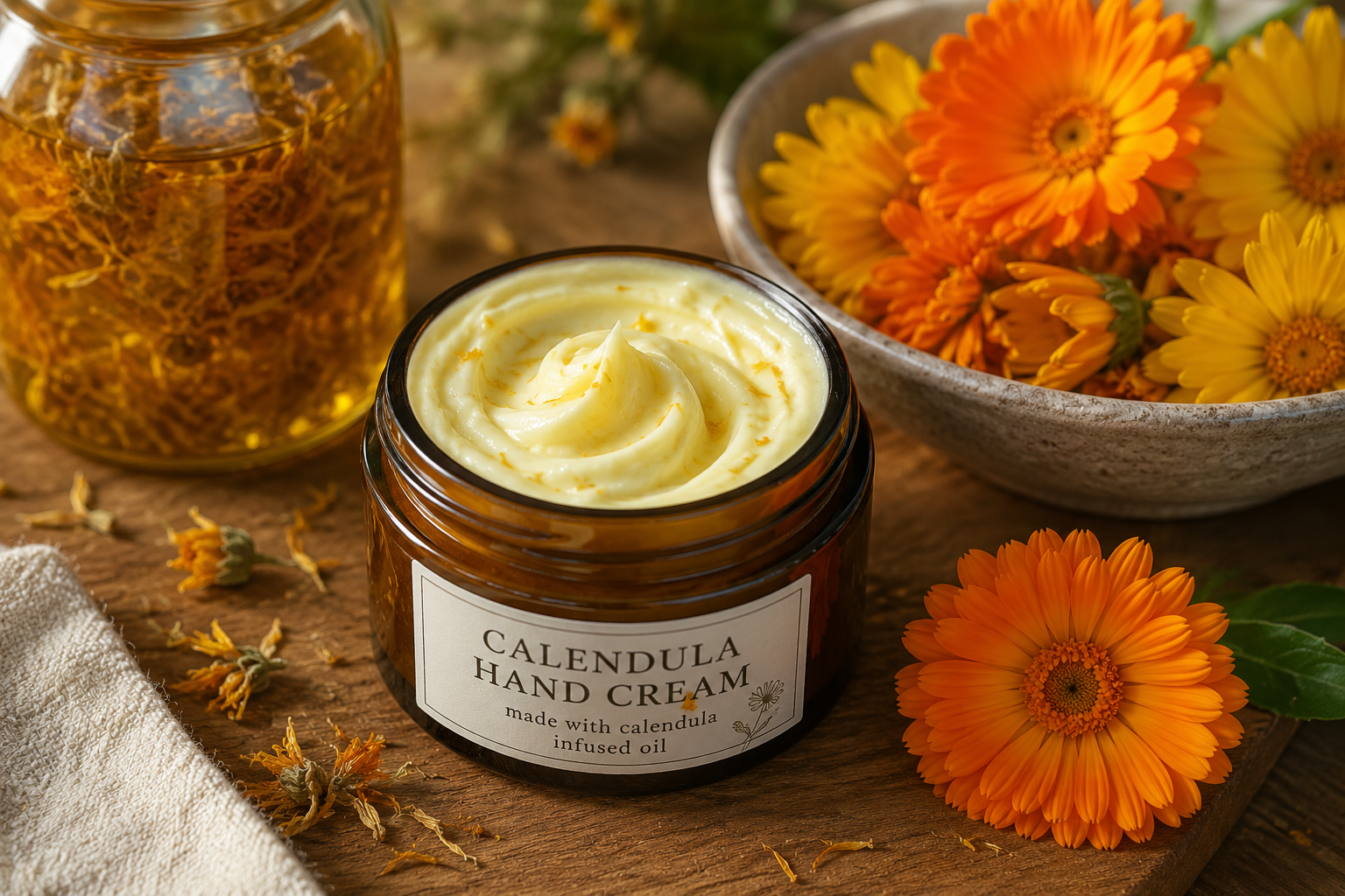 calendula hand cream
