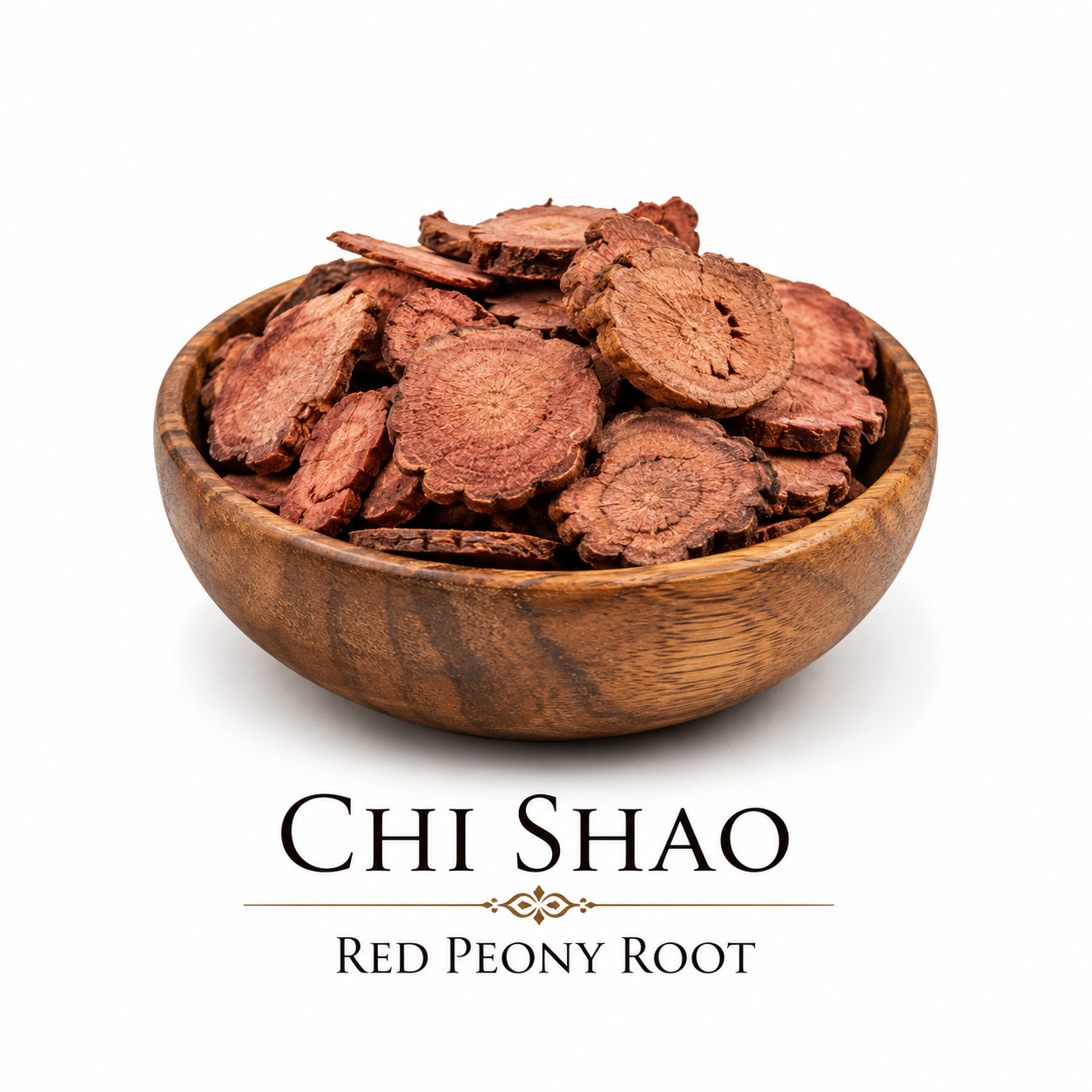 Chi Shao is usually more rustic looking than Bai Shao