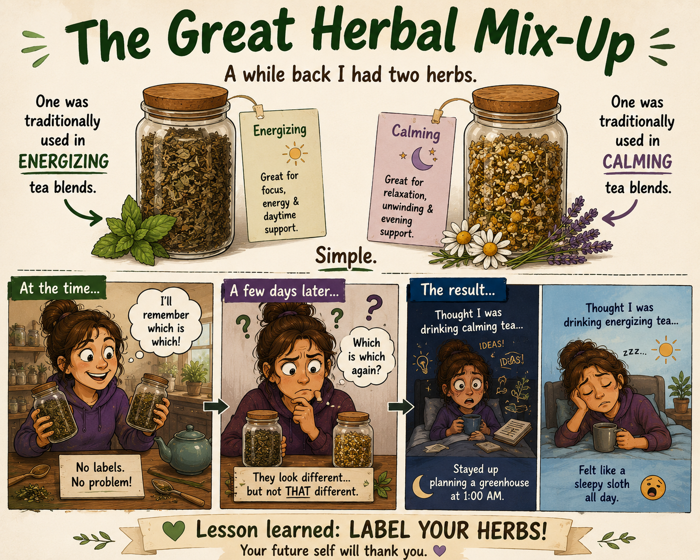 The great mix up on herbs 