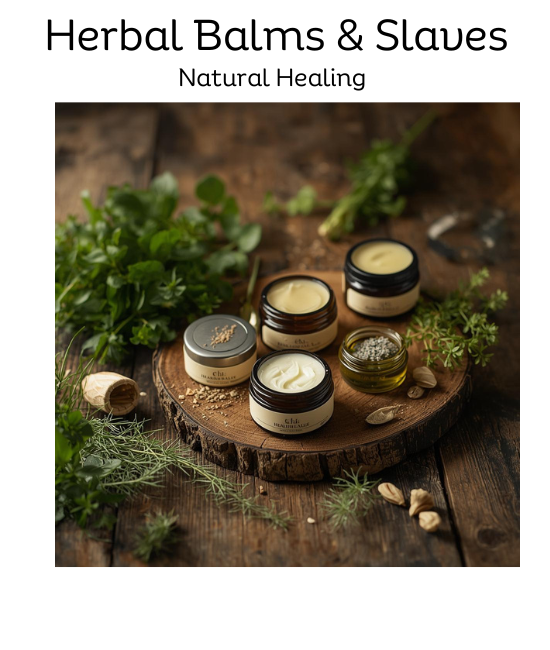 herbal salves and balms