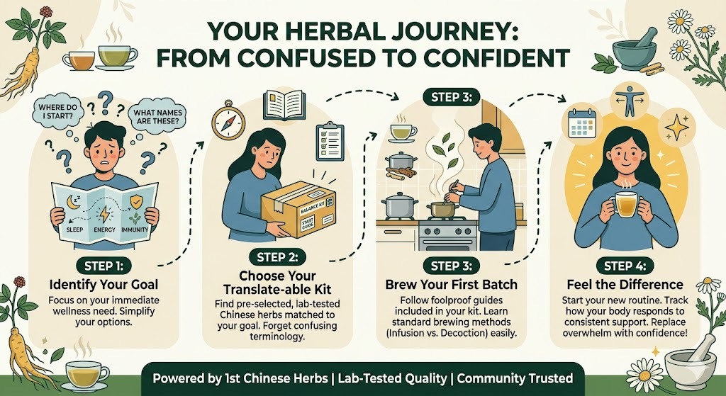 Your herbal journey, and stop the confusion how to choose herbs best suited to your body and your needs