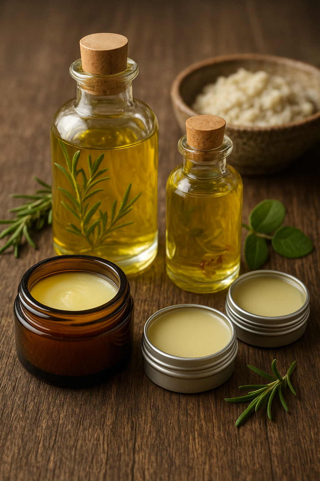 How to make an herbal balm, using herbs