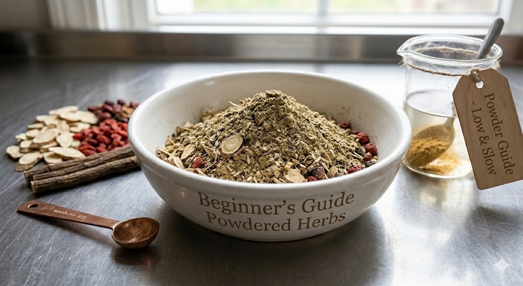 How to use powdered herbs 