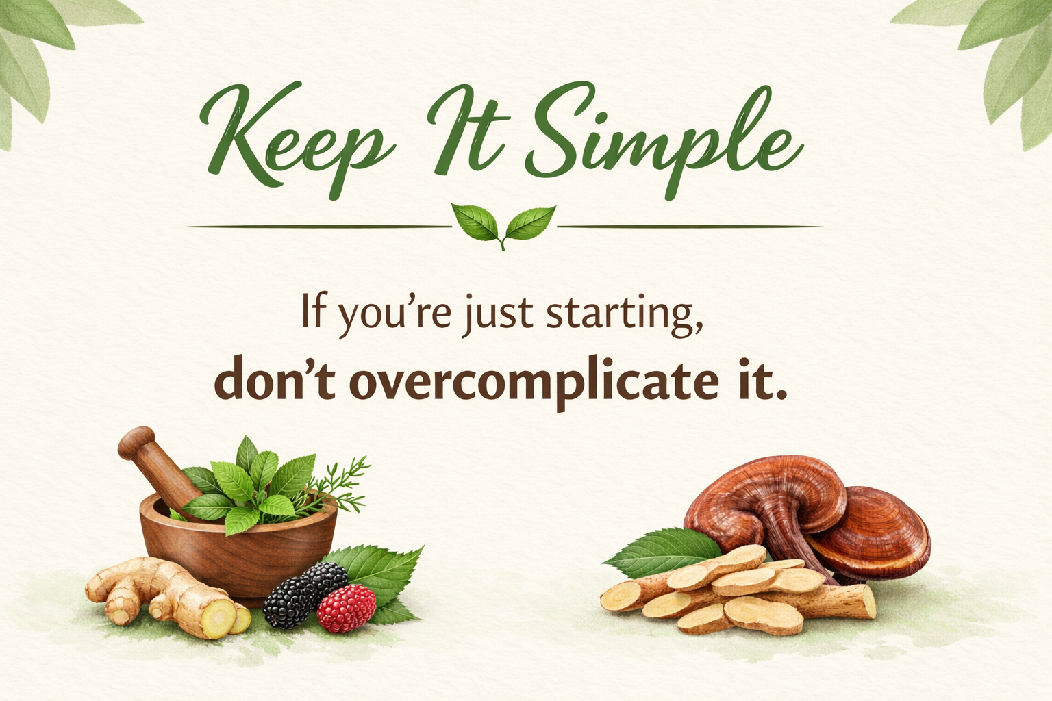 Understanding how to use herbs