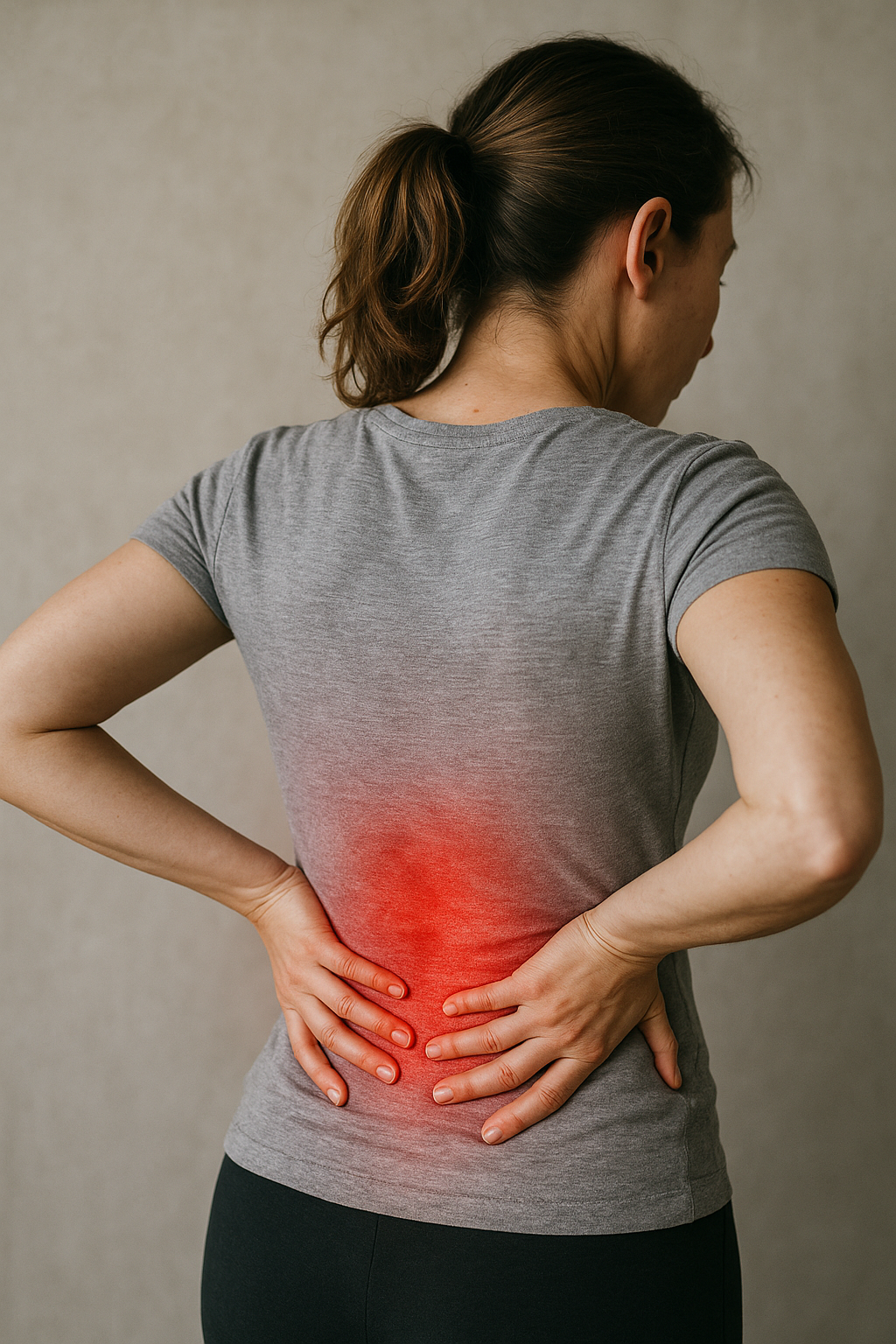 my aching back, inflammation in lower back area