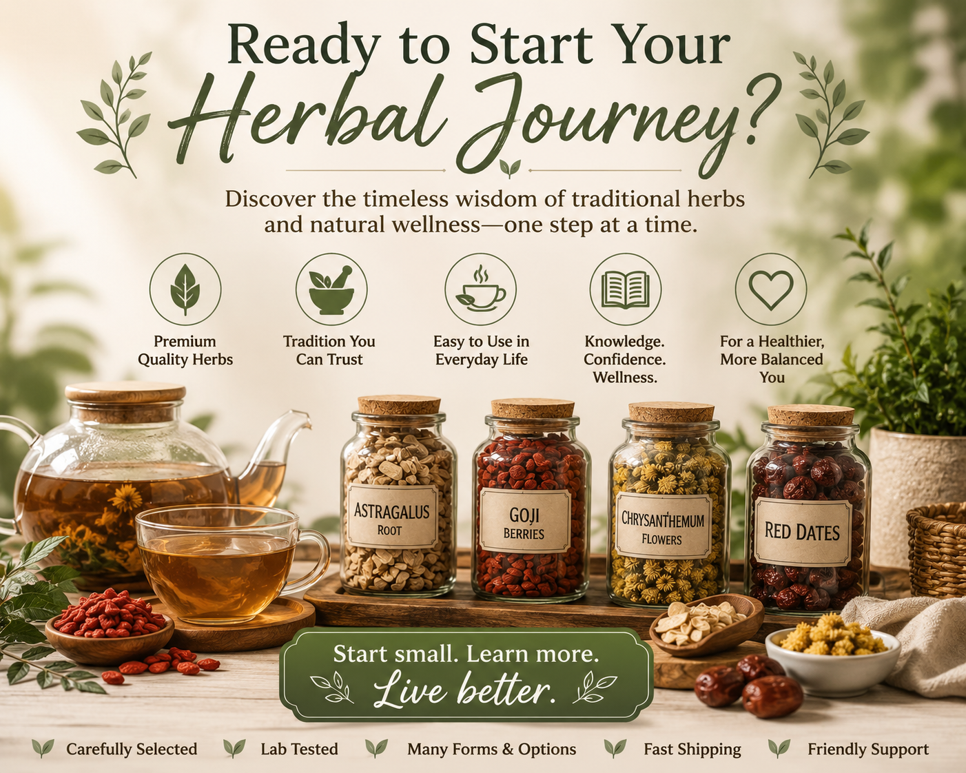 What are the best herbs to buy when starting to learn about herbs. How to start your herbal journey made simple