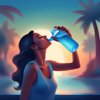 staying hydrated to reduce pain