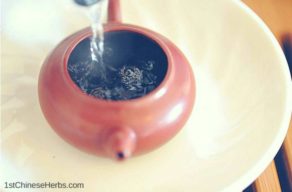 Step 2: Preheat your teapot.