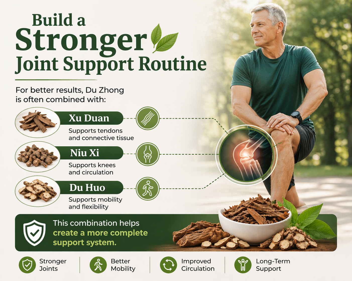 Herbal combinations for joint and mobility support