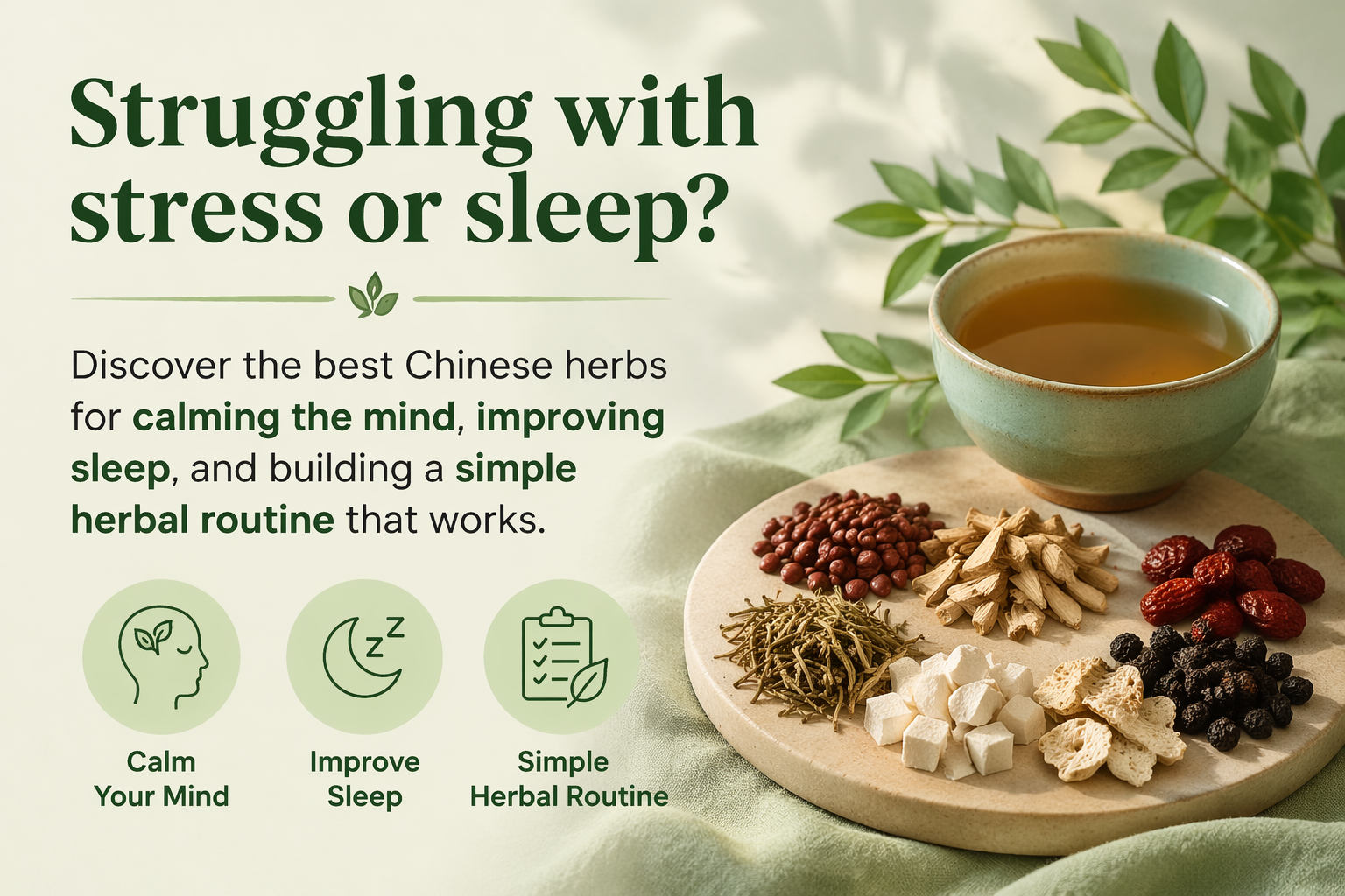 herbs for stress and sleep