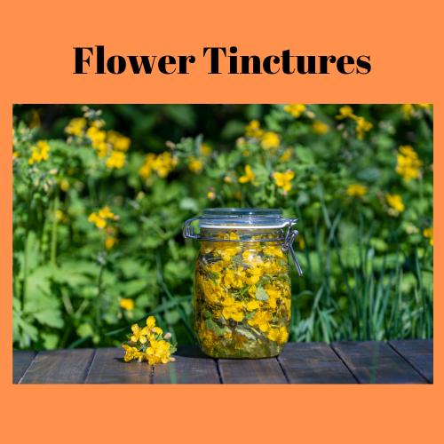 how to make a flower tincture