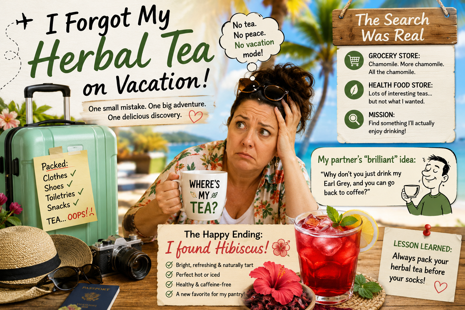Finding new teas while on vacation Vacation Tea