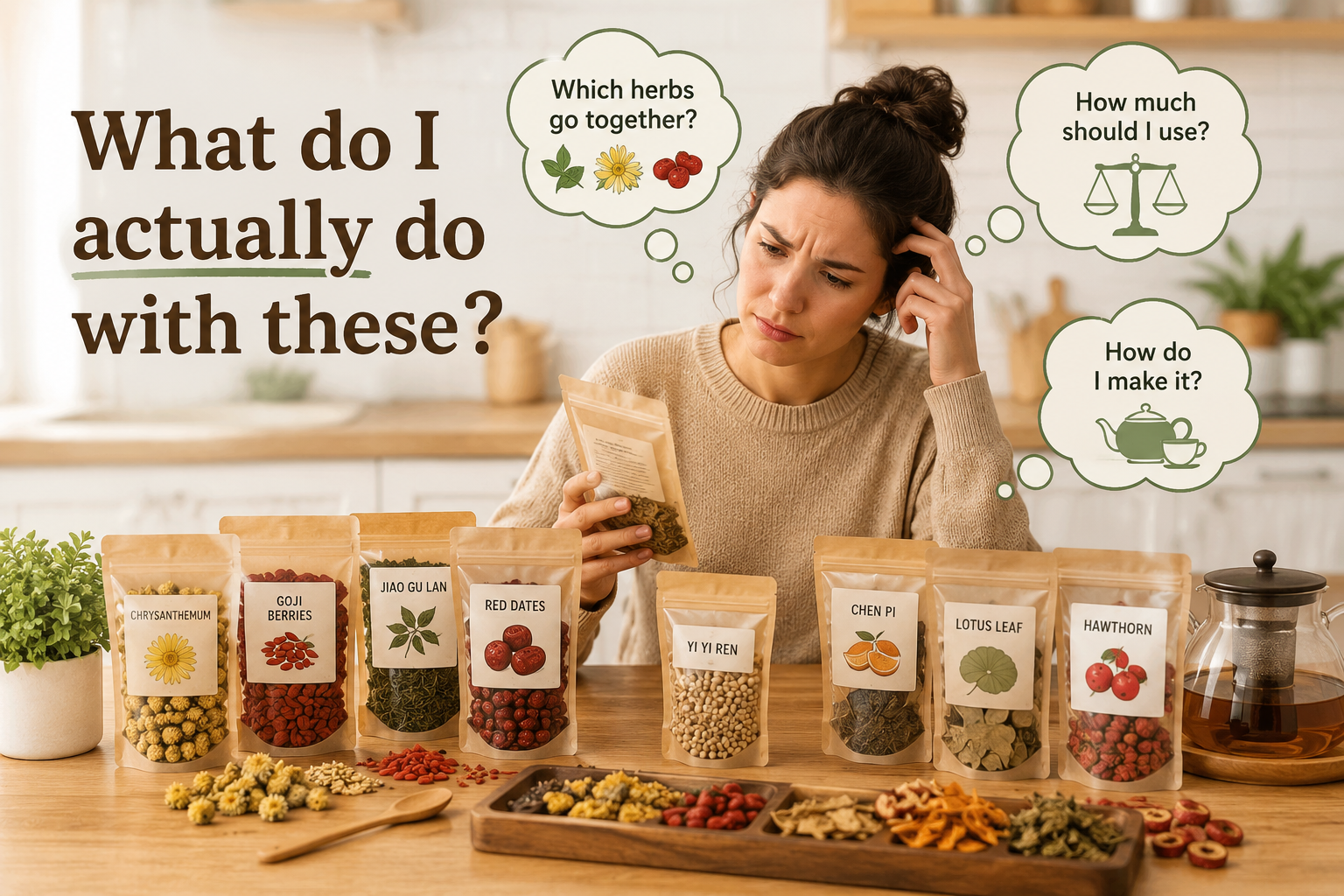 infographic of what to do with the herbs now, how to use, them, when to use them