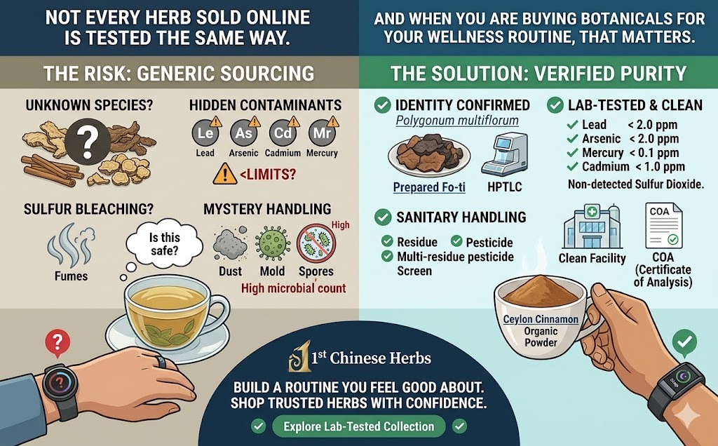 Clean Herbs Clean herbs, how to know they are not contaminated